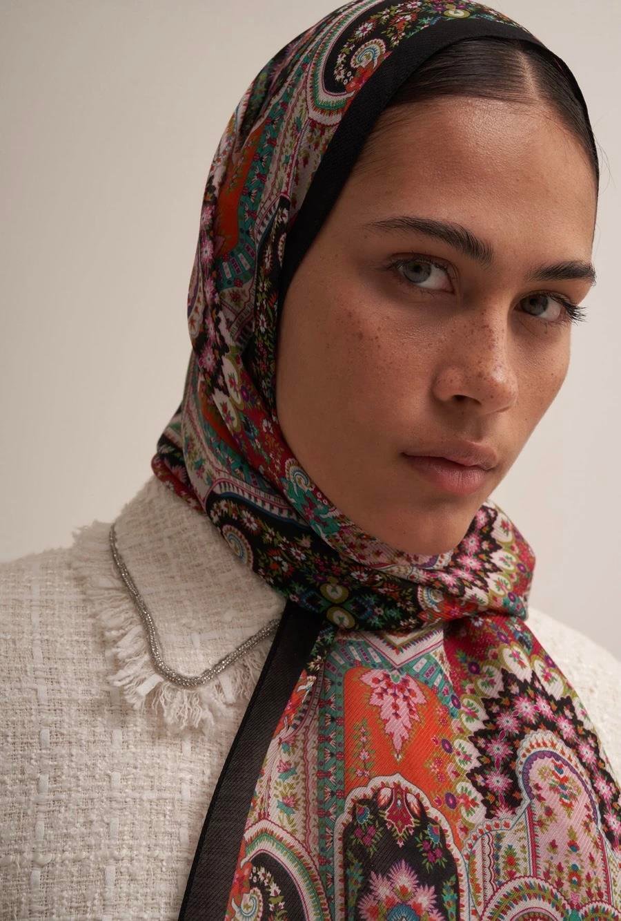 Moreno Silk İndia Pink