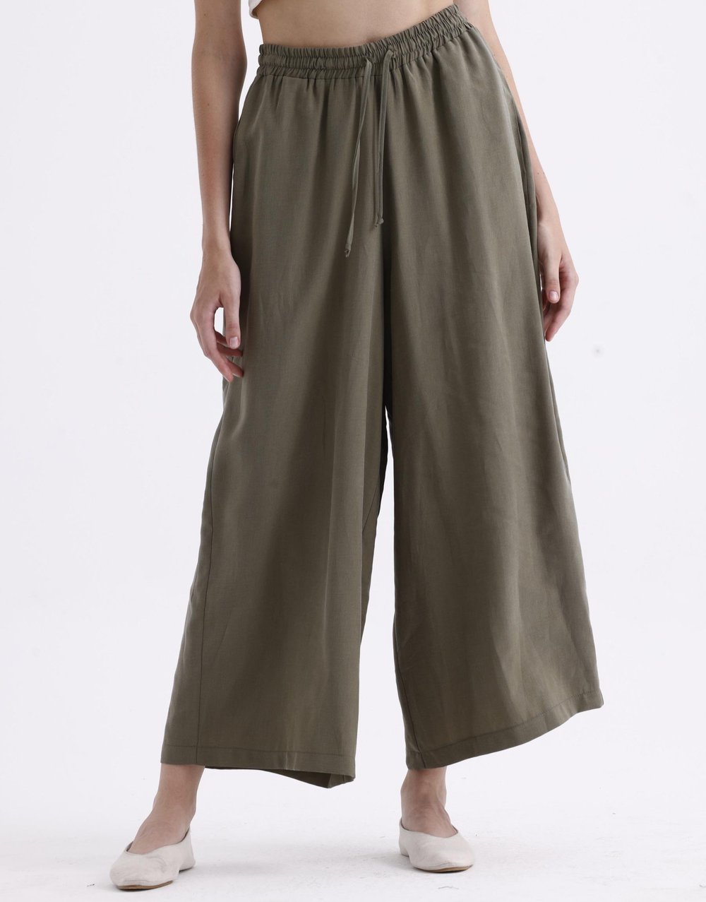 QOOQ Gloria Pantolon Haki