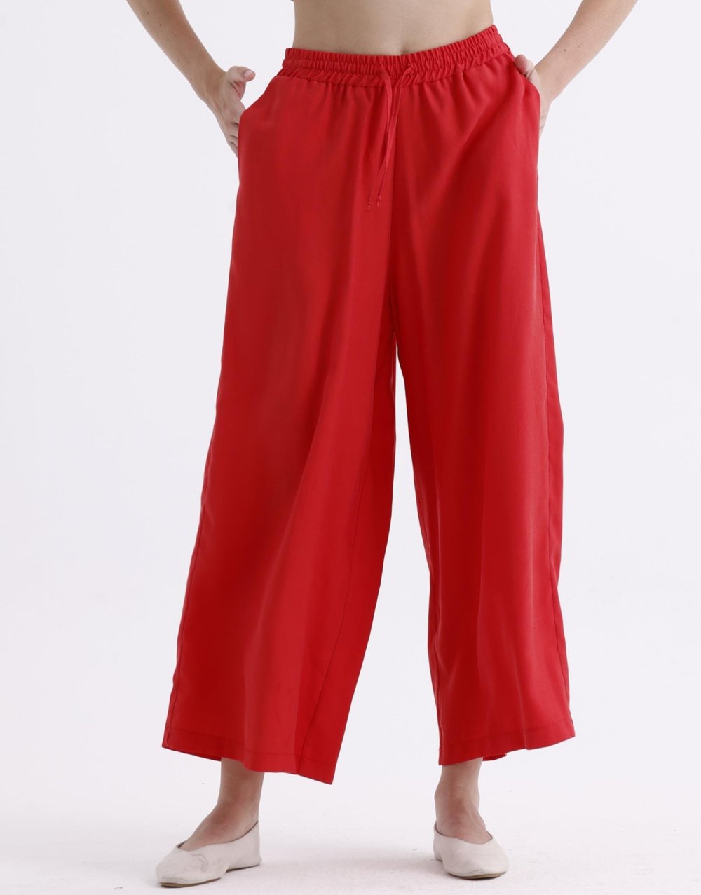 QOOQ Gloria Pantolon Nar Çiçeği