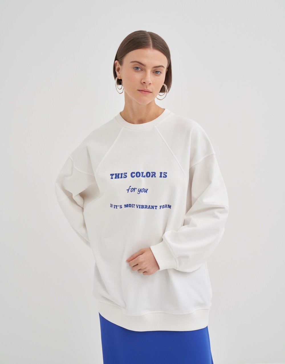 QOOQ Store Color Sweat Saks 