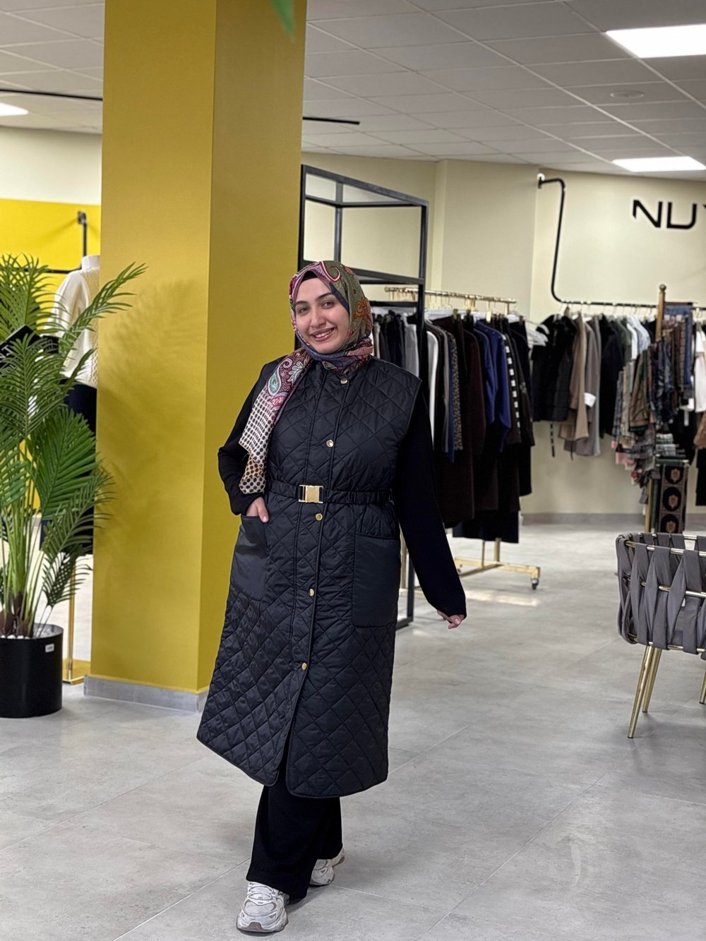 Safir Kapitone Yelek