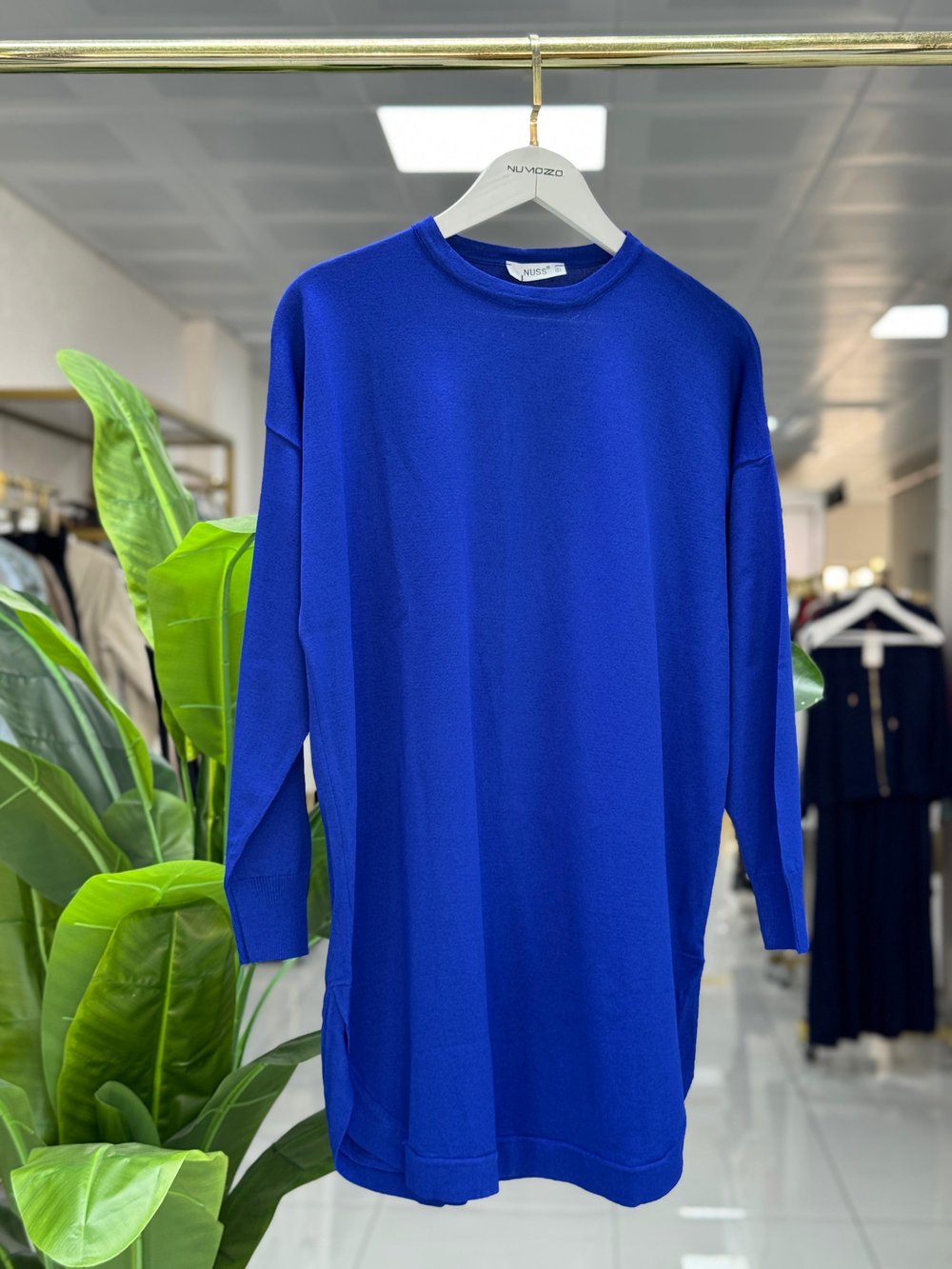 Triko Tunik Saks