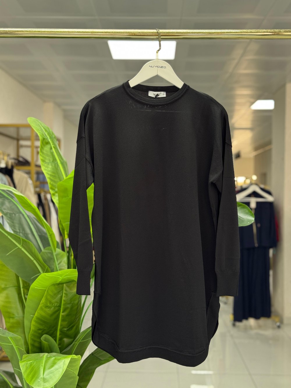 Triko Tunik Siyah