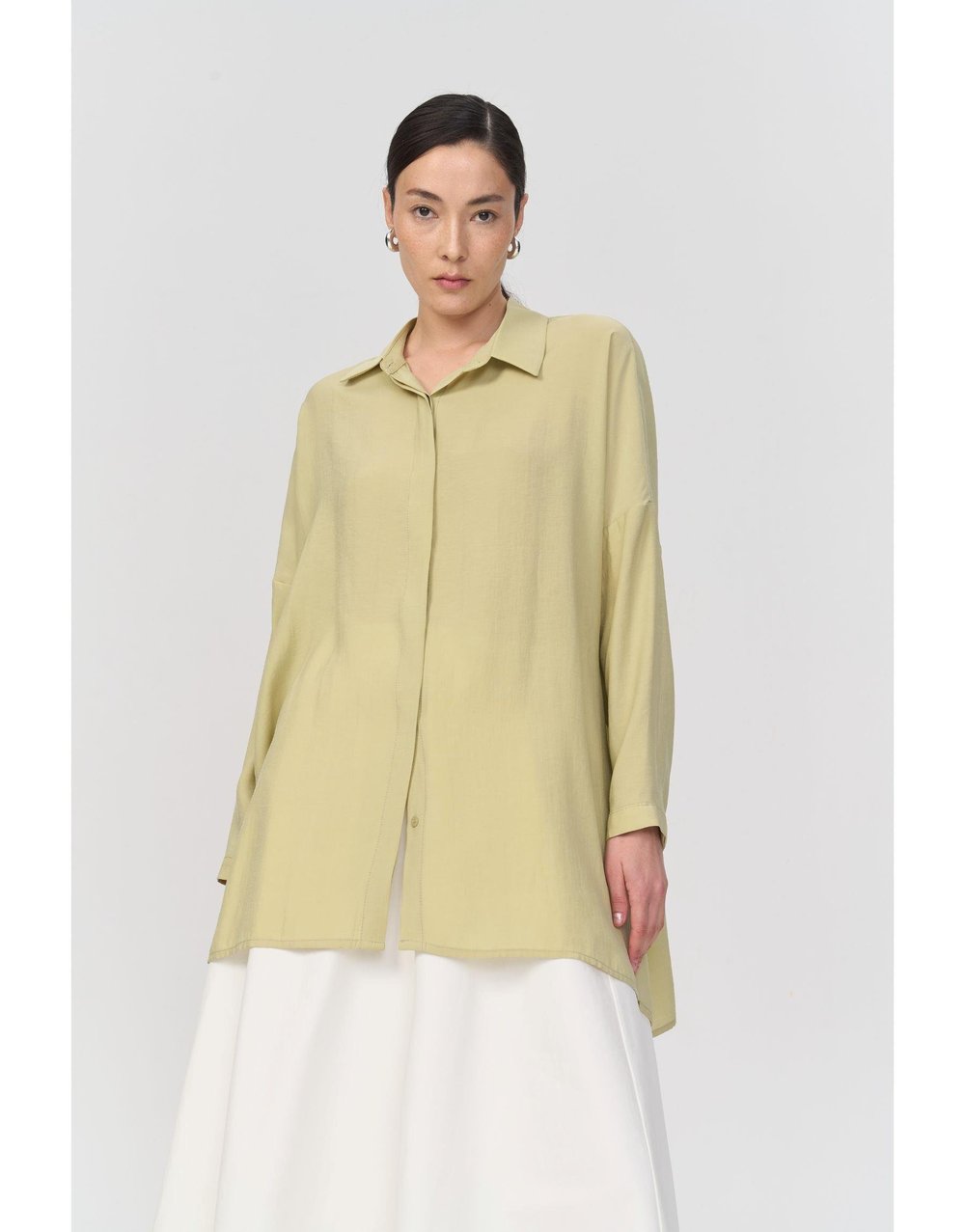 Yarasa Kol Gömlek Yeşil