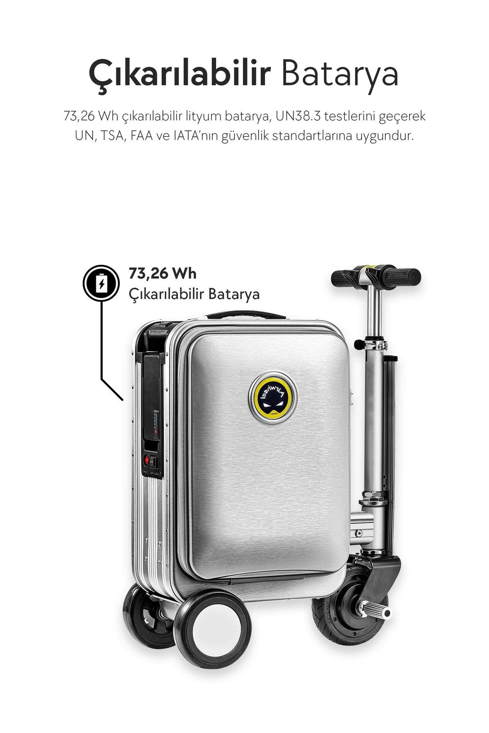 AirWheel Se3s (Bavullu Scooter)
