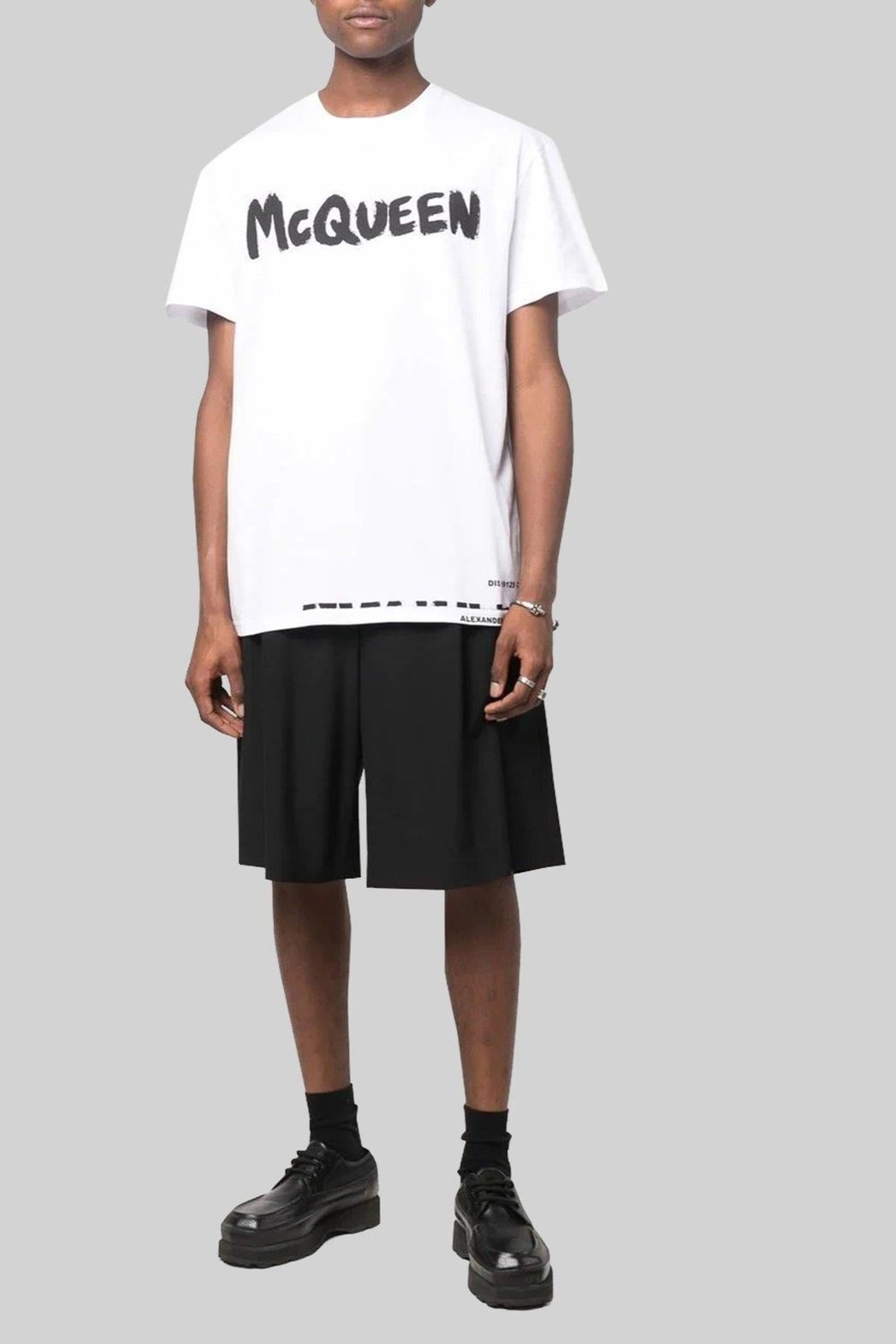 Alexander McQueen T-Shirt Beyaz