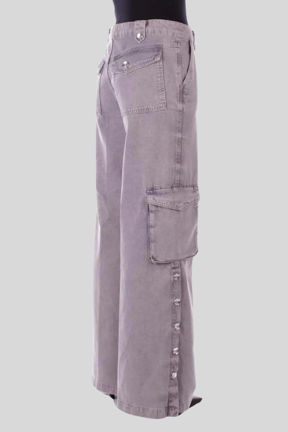 Blugirl Kadın Kargo Pantolon Gri
