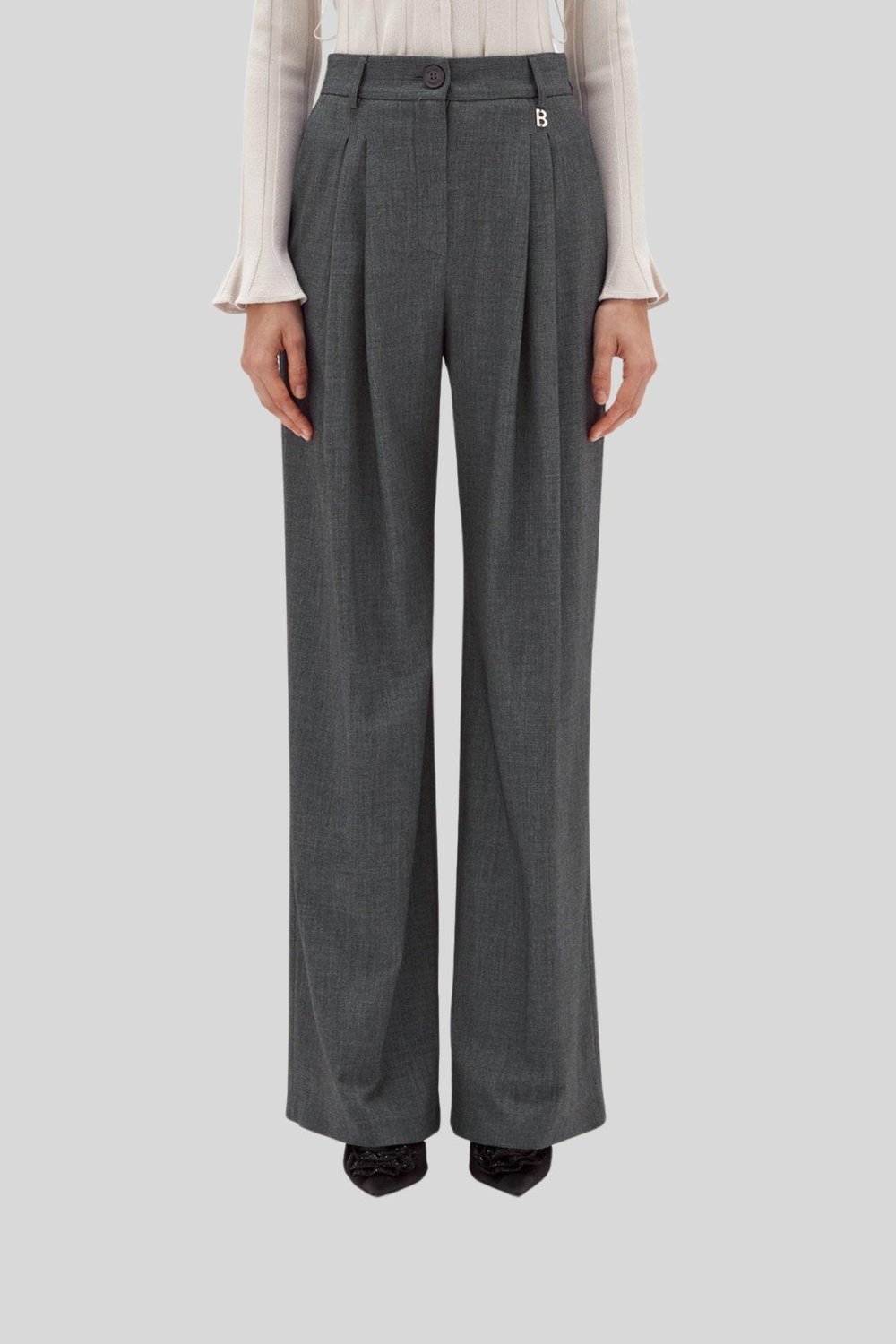 Blugirl Kadın Pantalon Gri
