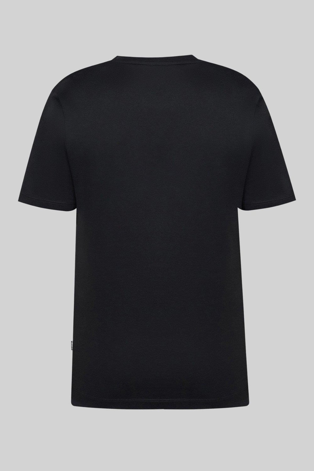 Boss Baskılı Regular Fit Bisiklet Yaka  Erkek T Shirt Siyah