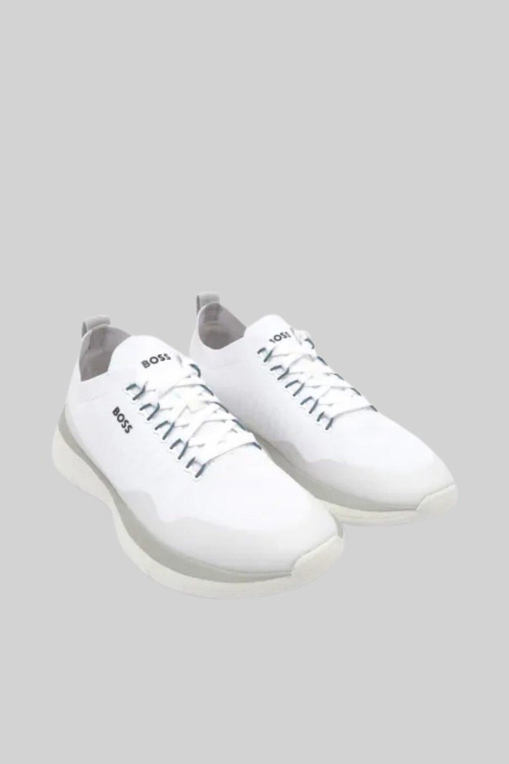 Boss Erkek Dean Run Sneaker Beyaz 100