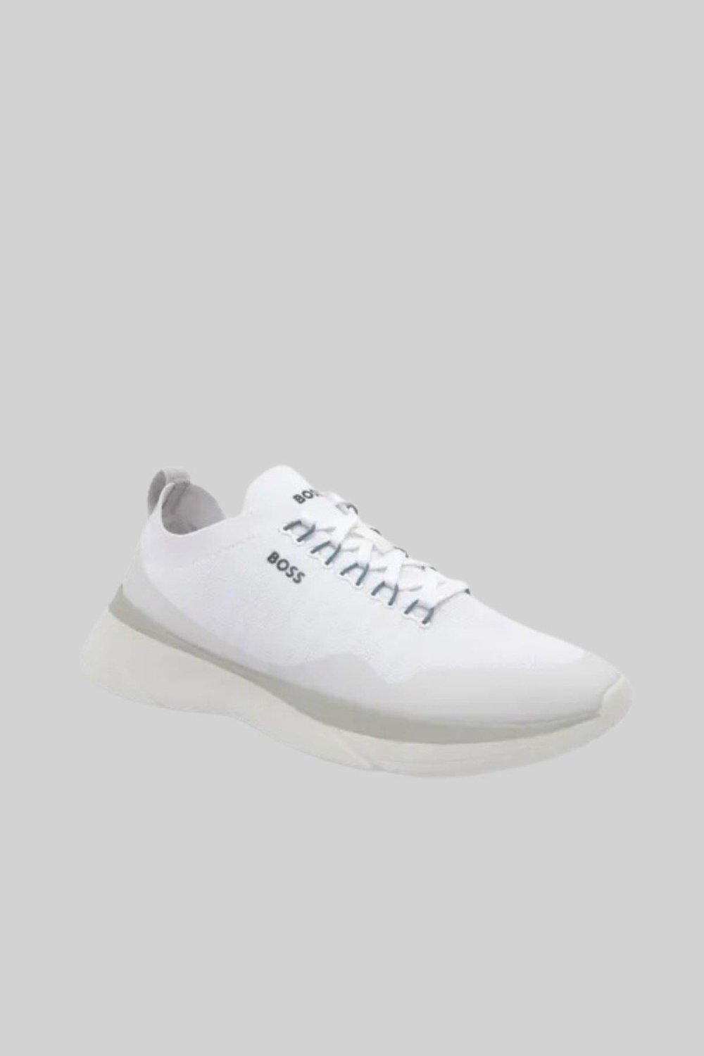 Boss Erkek Dean Run Sneaker Beyaz 100