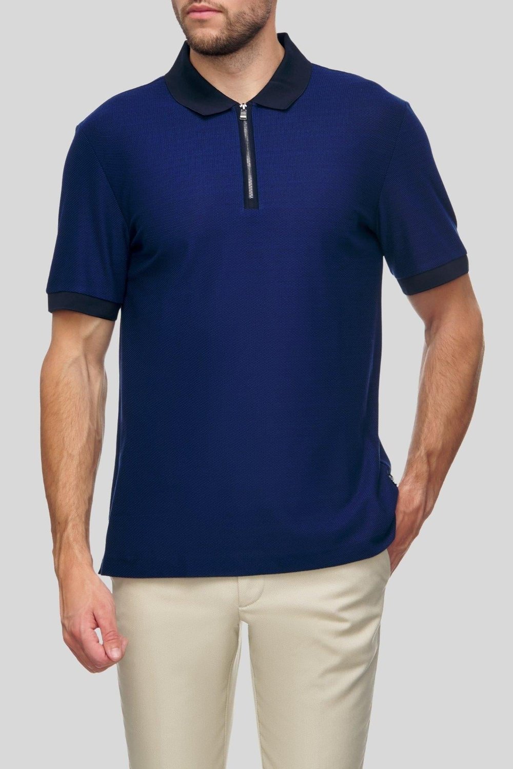 Boss Erkek Regular Fit Polo Yaka T-Shirt Lacivert