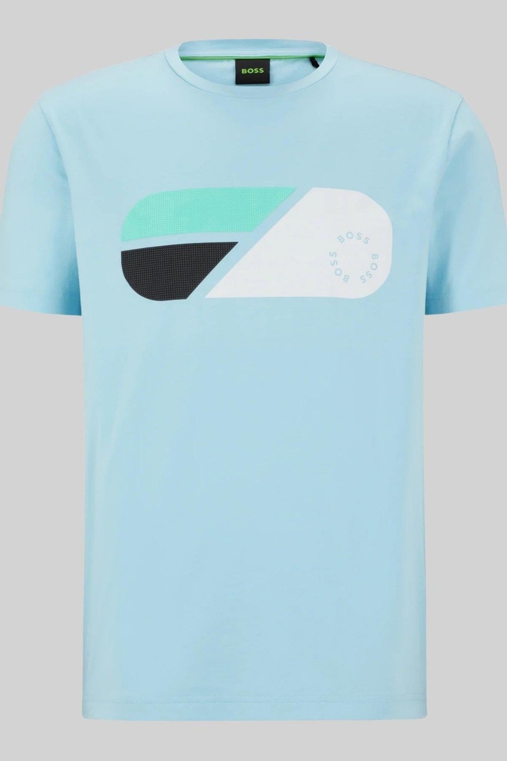 Boss Erkek Regular Fit T-Shirt Mavi 460
