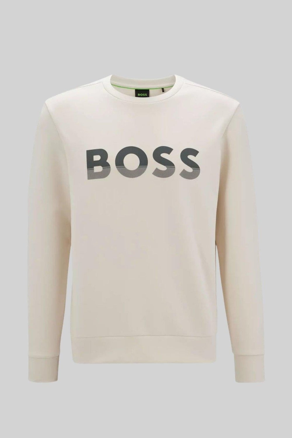 Boss Erkek Salbo Sweatshirt Krem 131