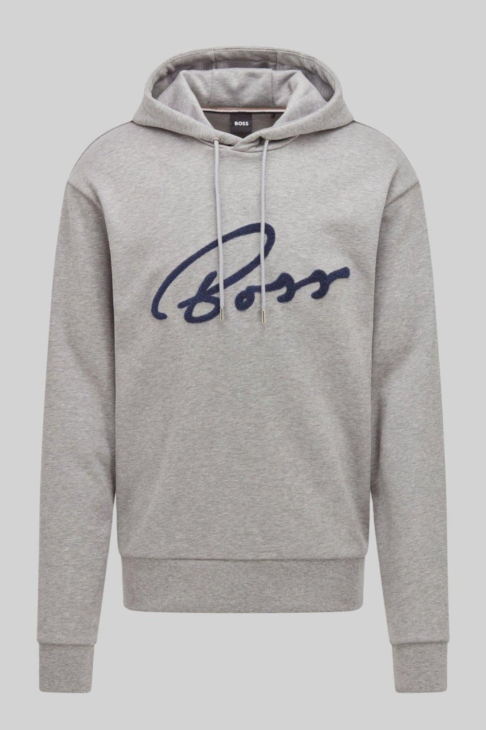 Boss Erkek Seeger 84 Regular Fit Sweatshirt Gri 041