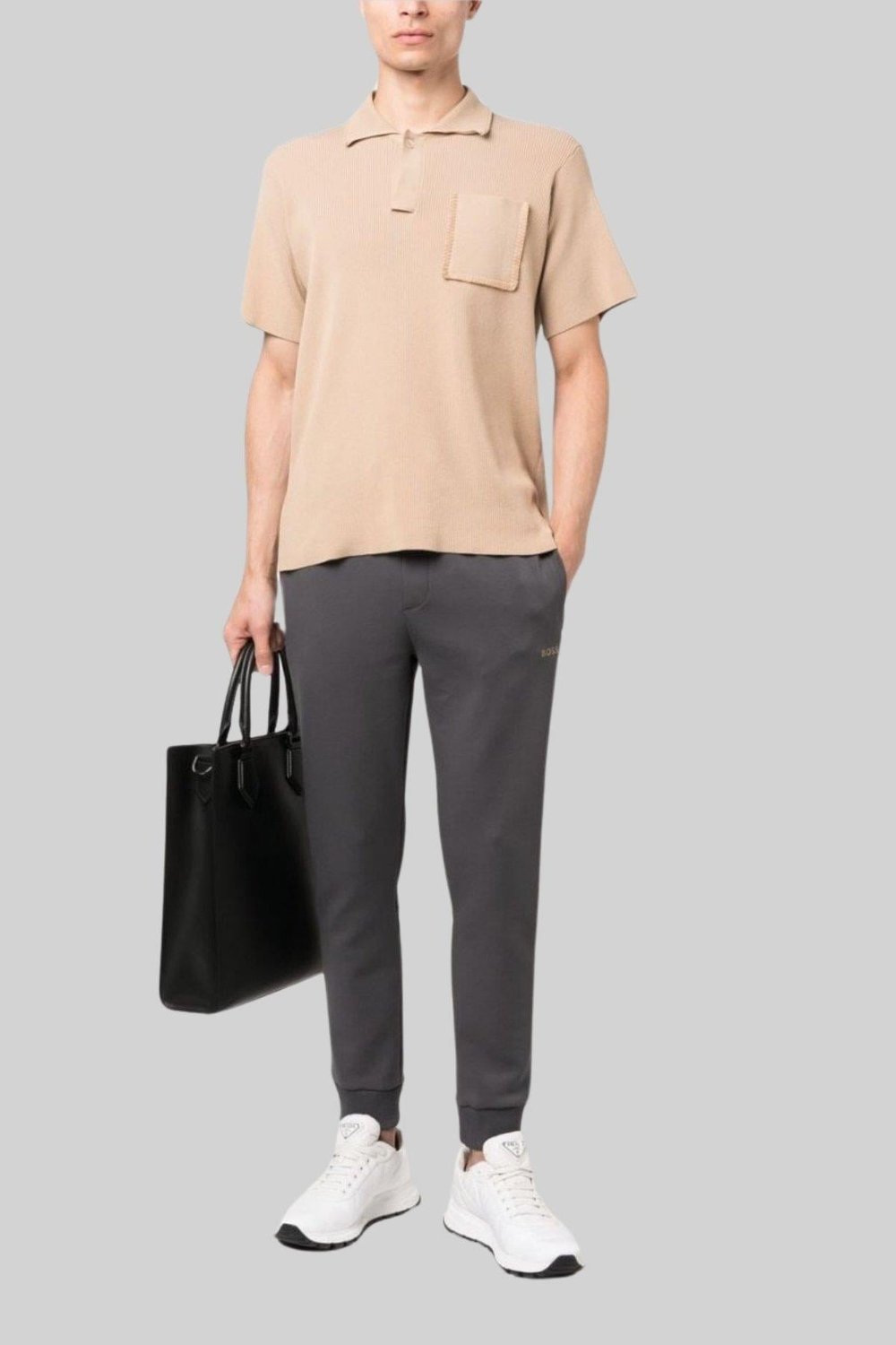 Boss Hadiko 1 Erkek Spor Pantolon Gri 027