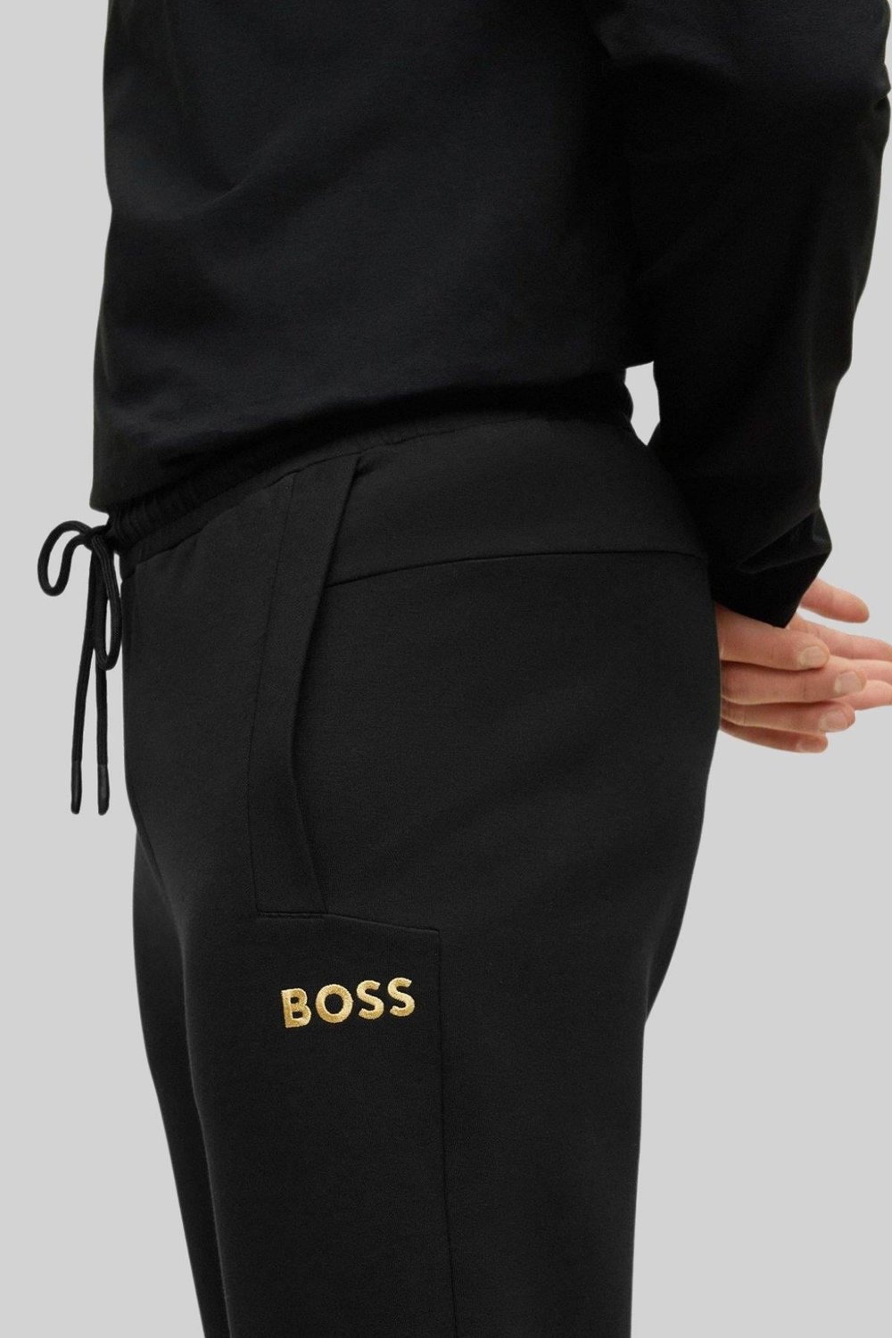 Boss Hadiko Erkek Spor Pantolon Siyah