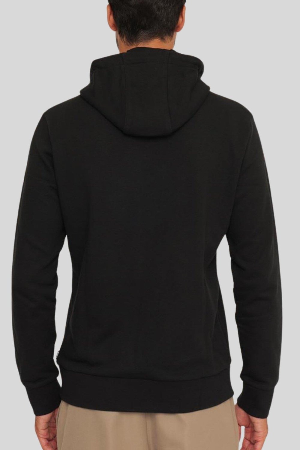Boss Kapüşonlu Erkek Sweatshirt Siyah