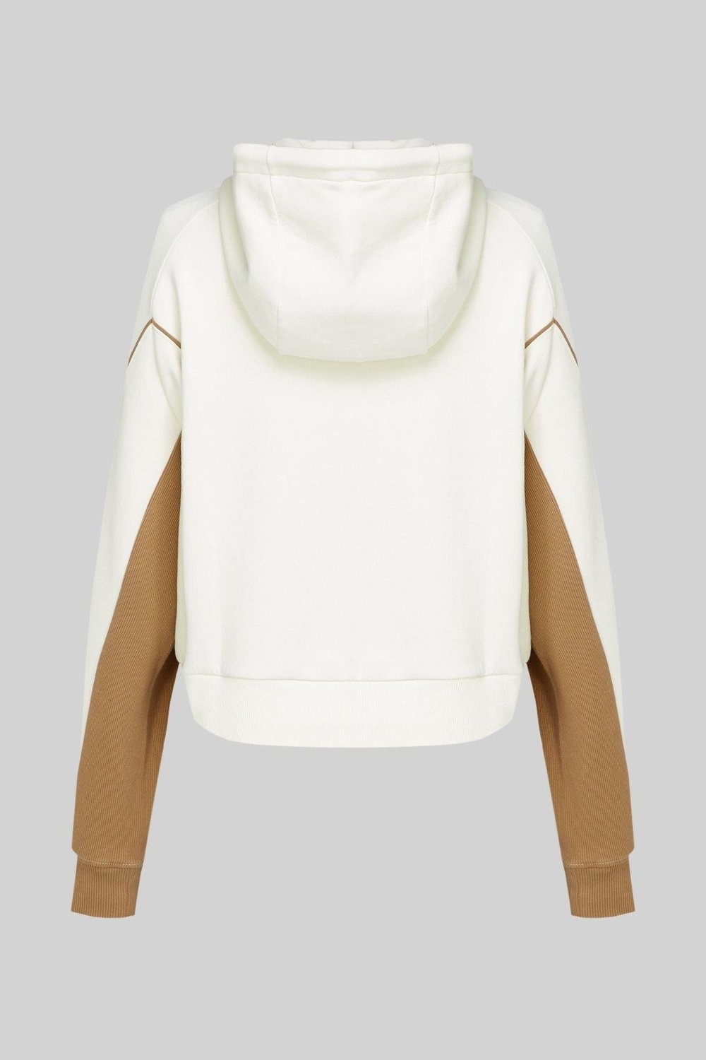 Boss Oversize Kapüşonlu Kadın Sweatshirt Beyaz 118