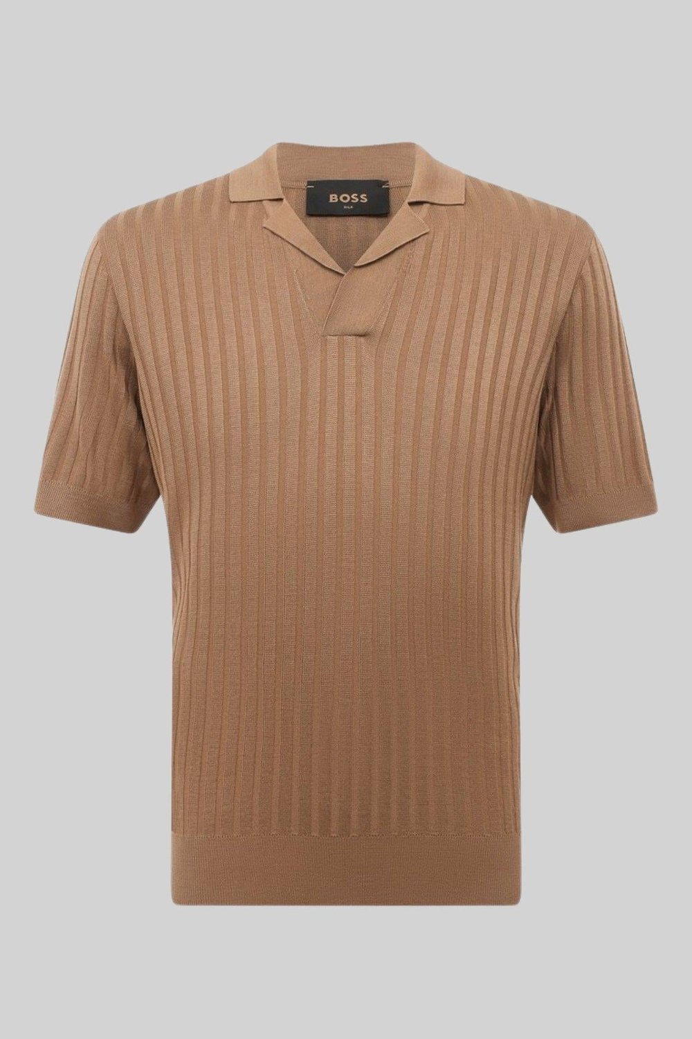 Boss Ovivo Regular Fit Erkek Polo Yaka T-Shirt Bej