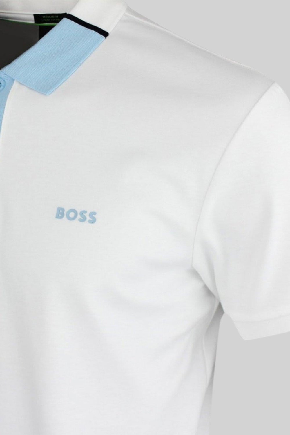 Boss Paddy Regular Fit Erkek Polo Yaka T-Shirt Beyaz 100