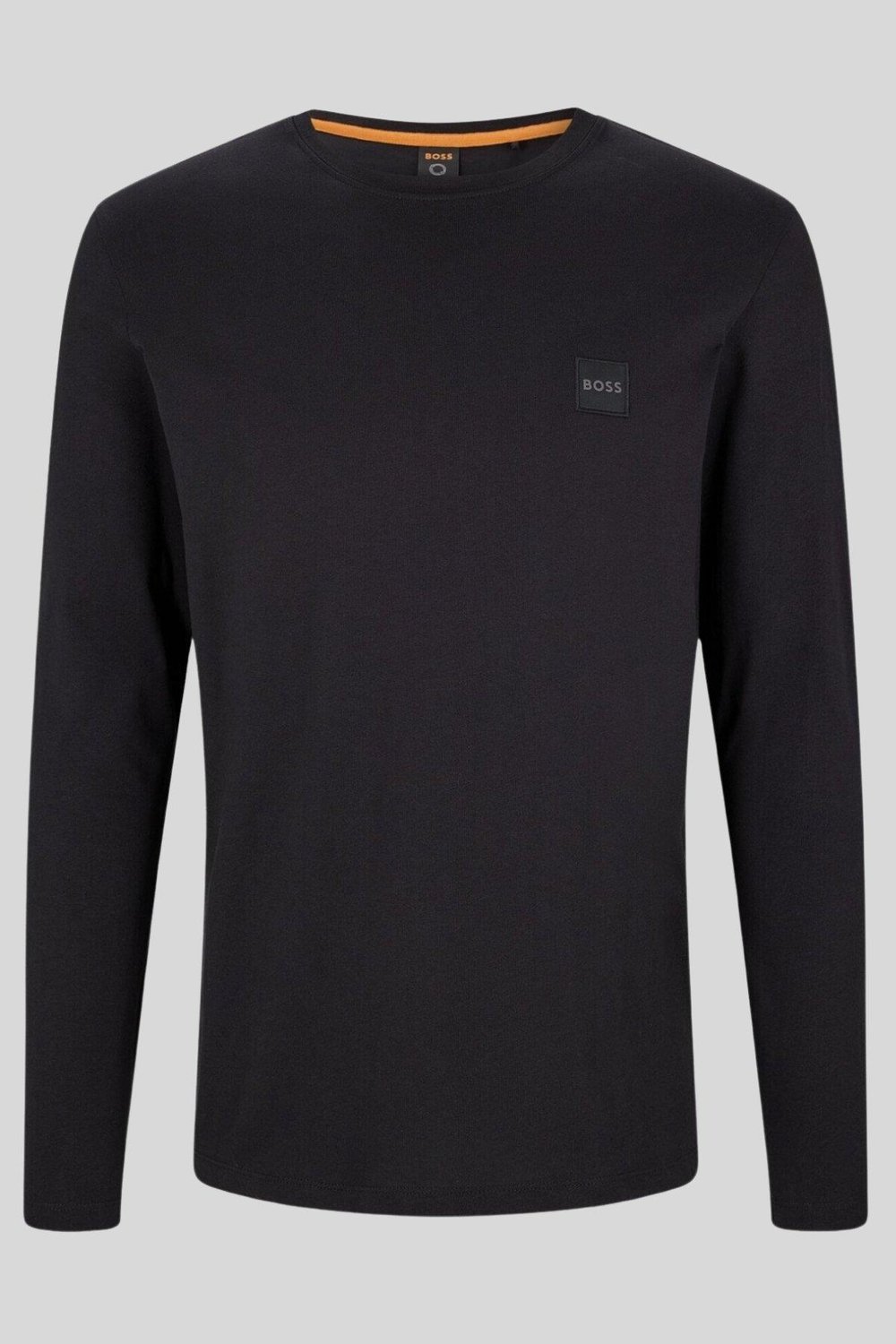 Boss Regular Fit Bisiklet Yaka Erkek Sweatshirt Siyah