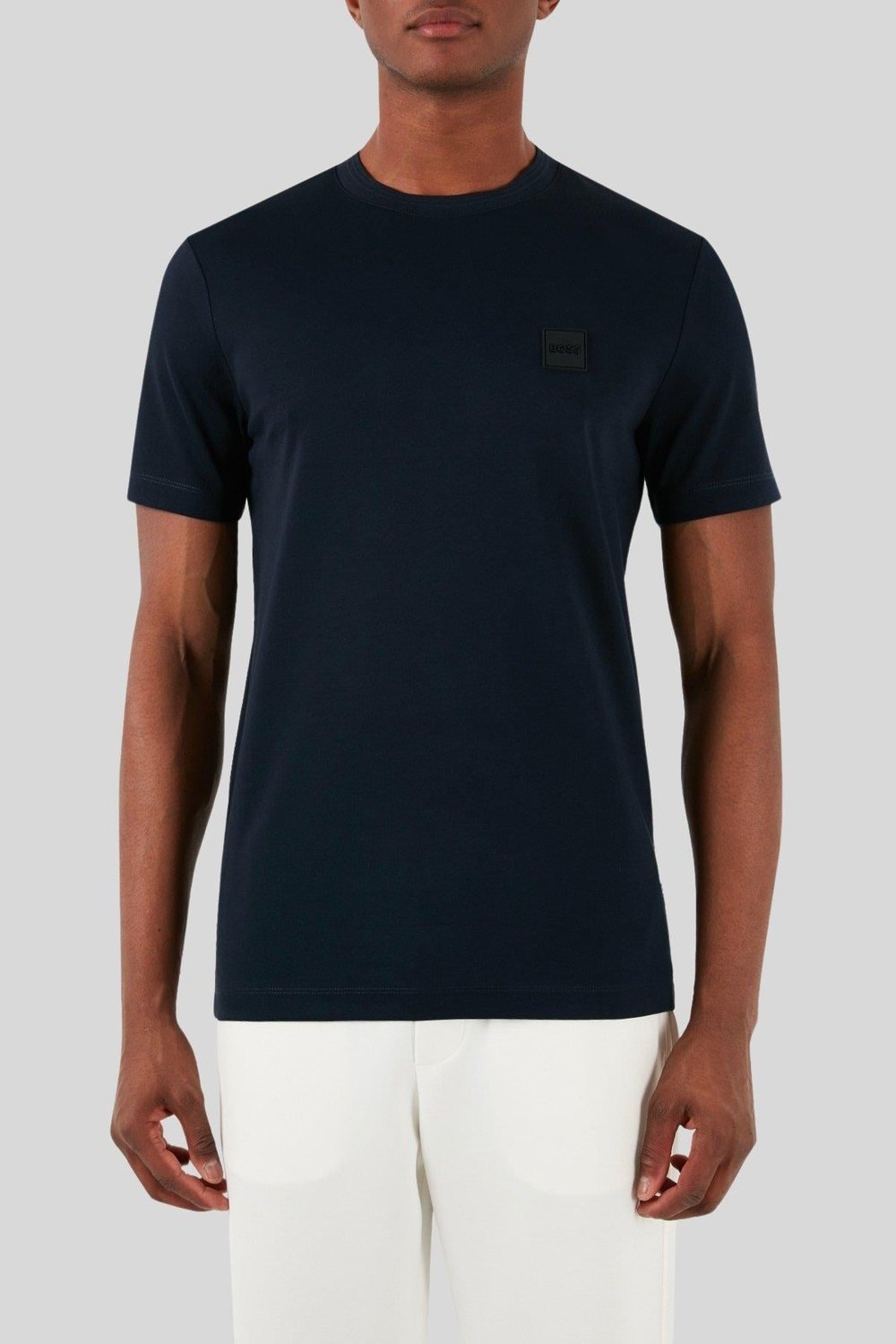 Boss Regular Fit Bisiklet Yaka Erkek T-Shirt Lacivert 405