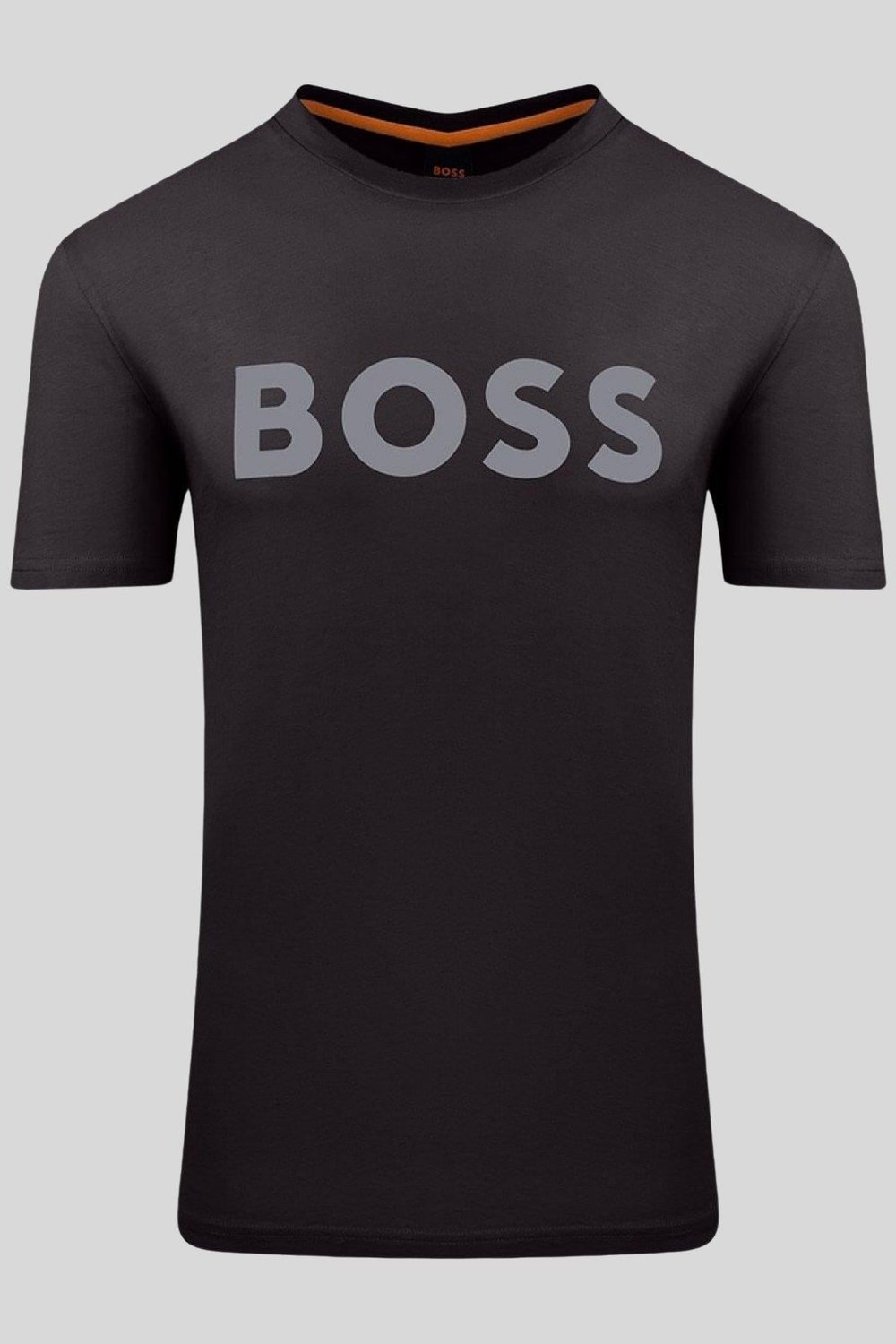 Boss Regular Fit Bisiklet Yaka Erkek T-Shirt Siyah 005