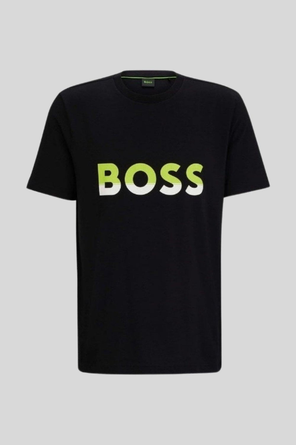 Boss Regular Fit Bisiklet Yaka Erkek T-Shirt Siyah 002