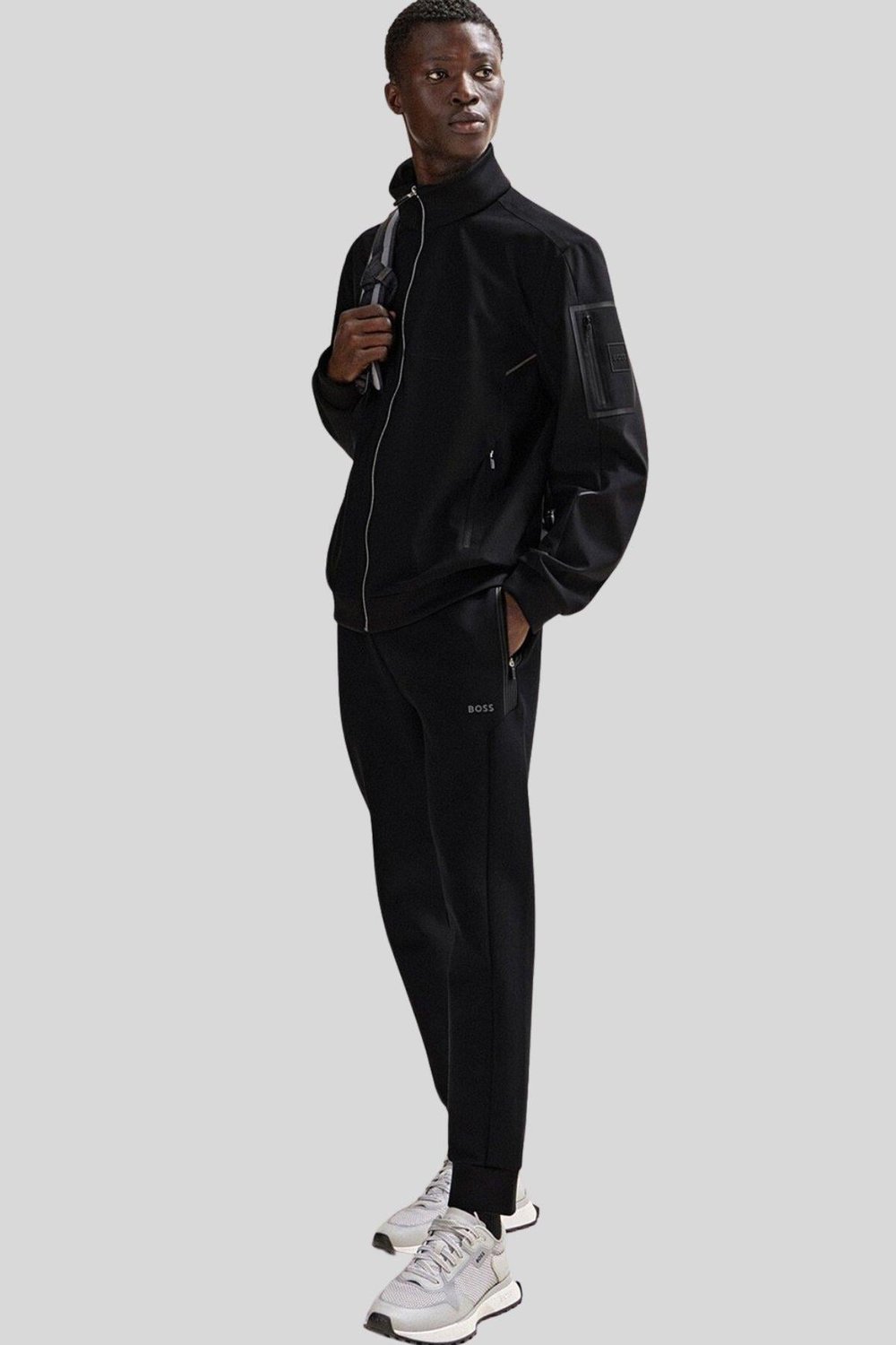 Boss Regular Fit Ceket Siyah