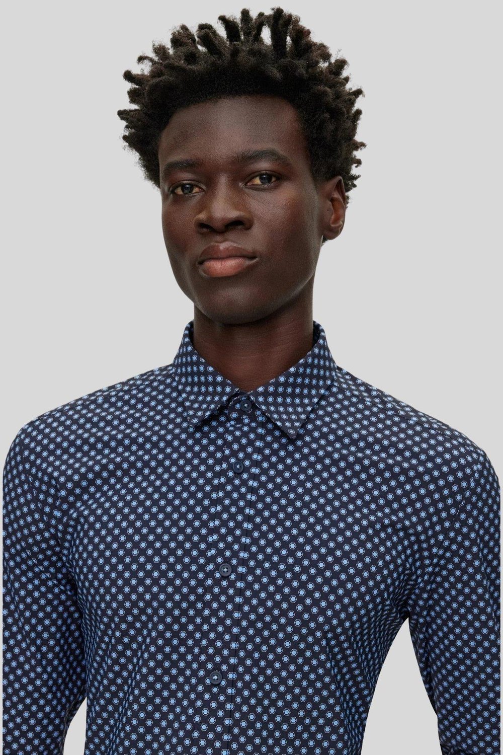 Boss Regular Fit Erkek Gömlek Lacivert 410