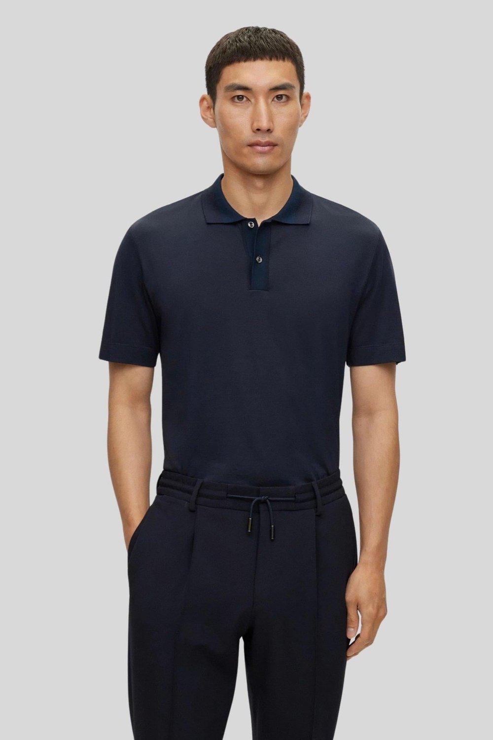 Boss Regular Fit Erkek Lacivert Polo T-Shirt Lacivert 404