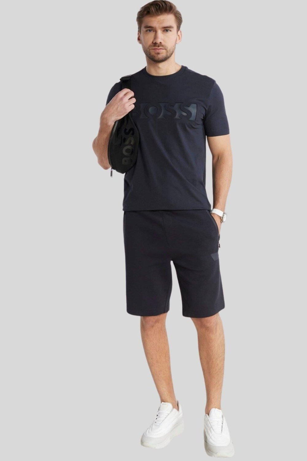 Boss Regular Fit Erkek Şort Mavi 402