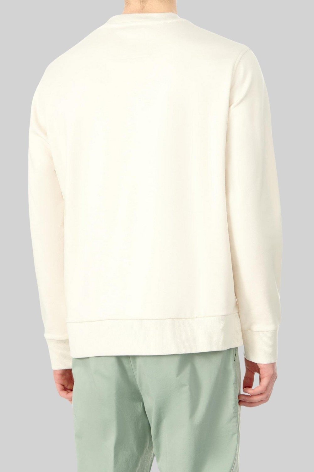Boss Regular Fit Erkek Sweatshirt Krem 131