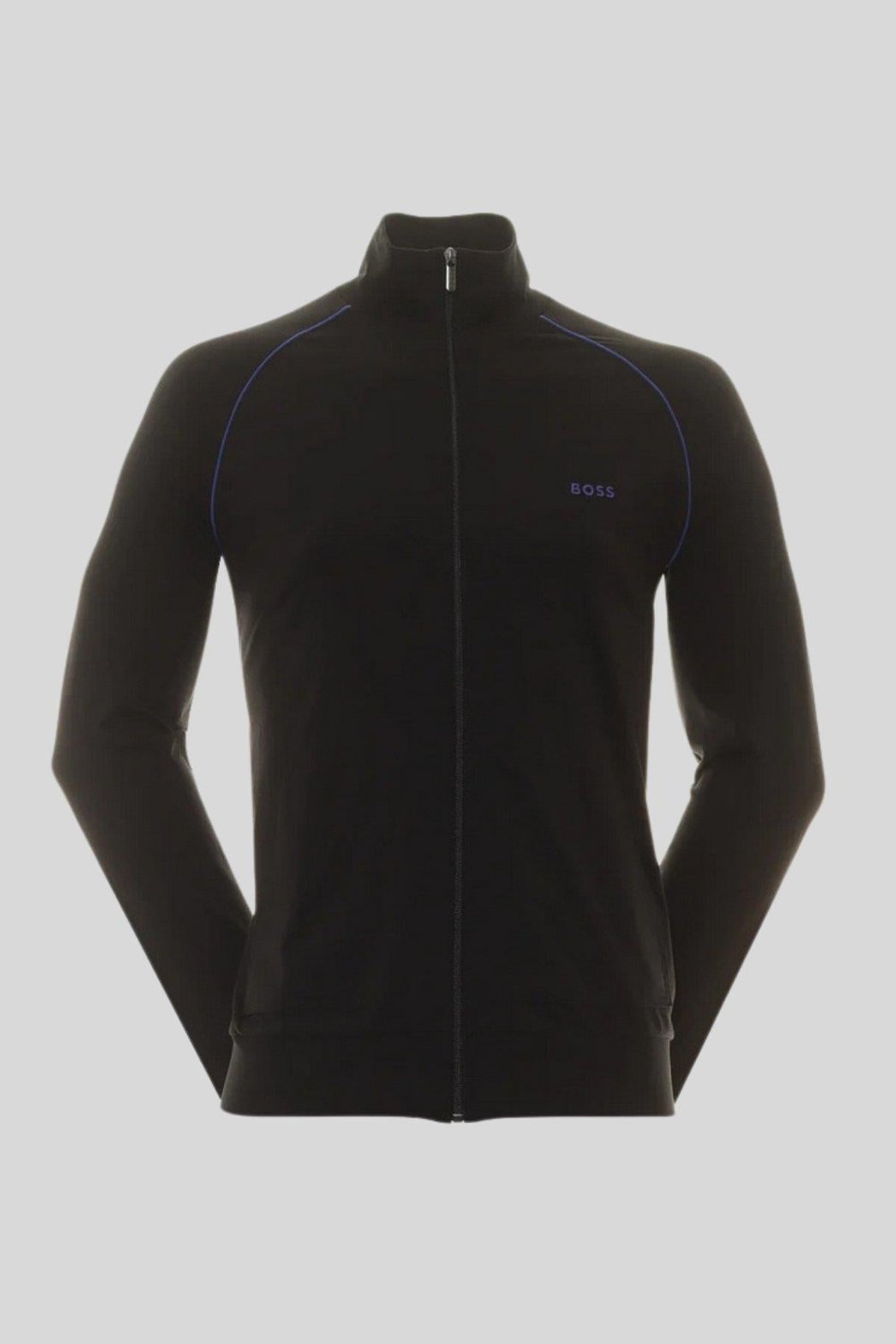 Boss Regular Fit Erkek Spor Ceket Siyah