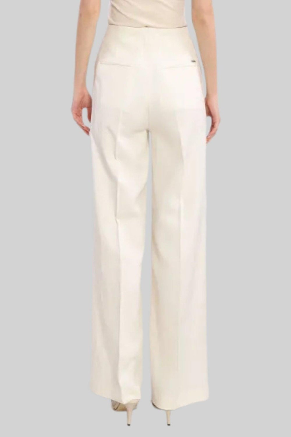 Boss Regular Fit Kadın Pantolon Beyaz 118