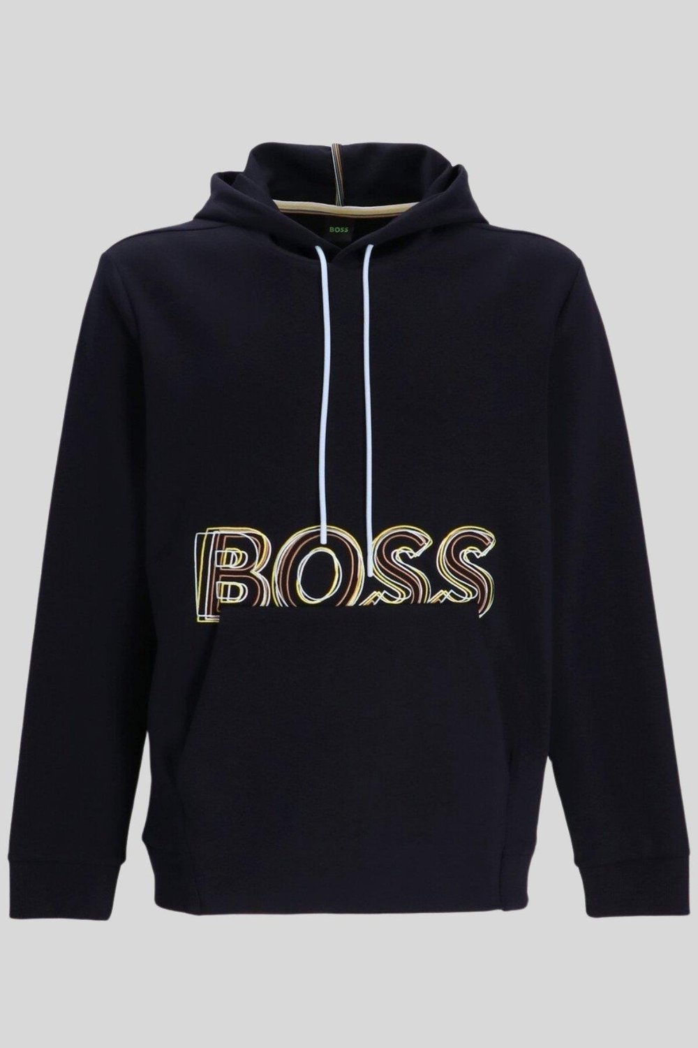 Boss  Regular Fit Kapüşonlu Erkek Sweatshirt Mavi 402