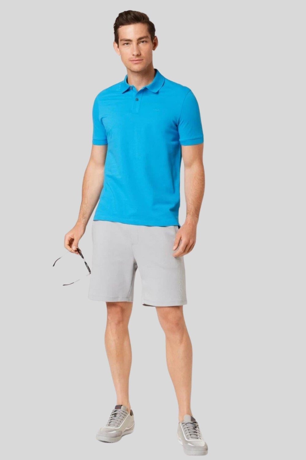 Boss Regular Fit Pallas Polo Yaka T-Shirt Mavi 439