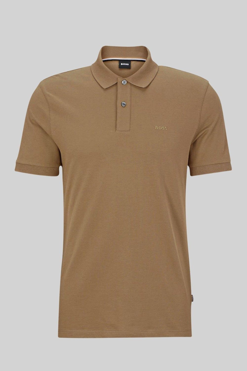 Boss Regular Fit Pallas Polo Yaka T-Shirt Kahverengi 249
