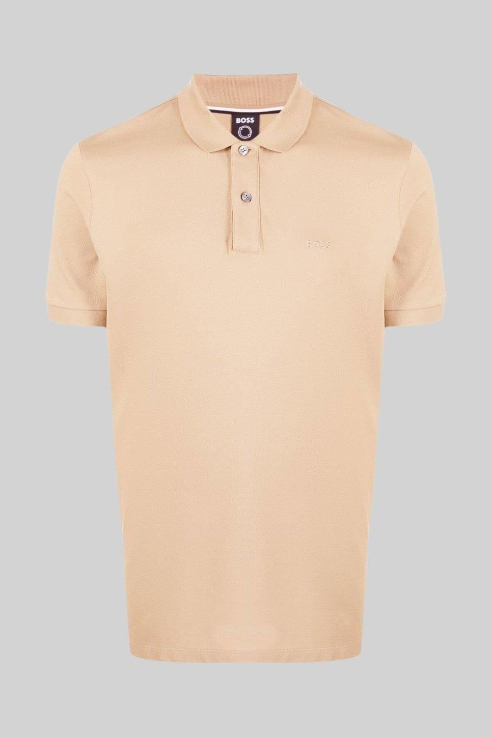 Boss Regular Fit Pallas Polo Yaka T-Shirt Bej 260
