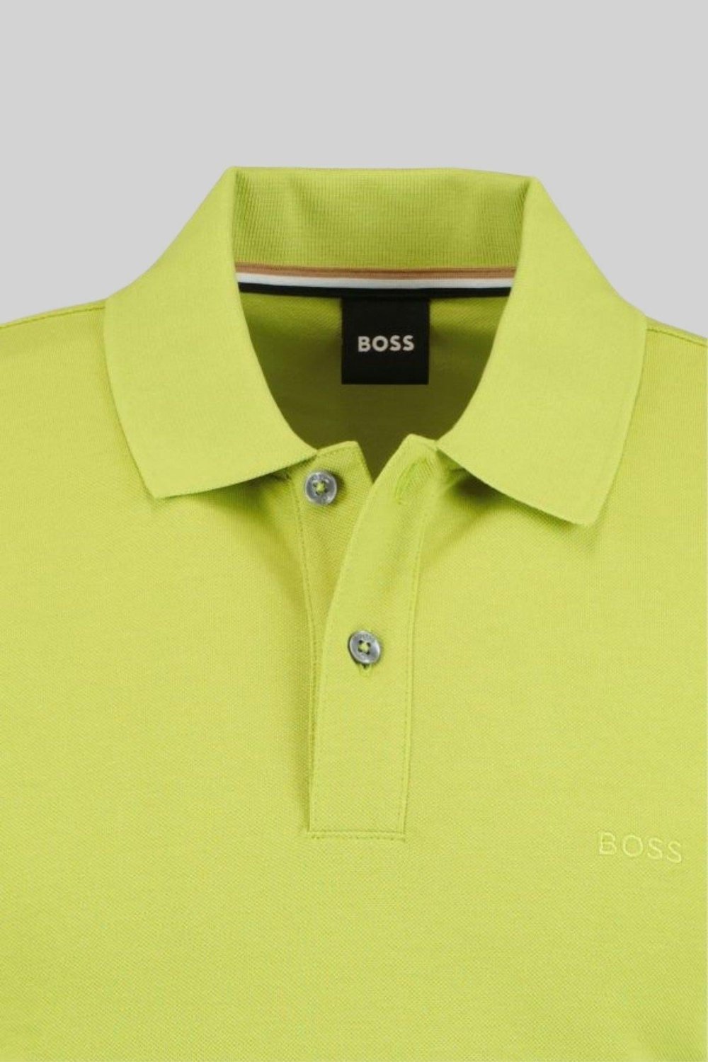 Boss Regular Fit Pallas Polo Yaka T-Shirt Yeşil 317