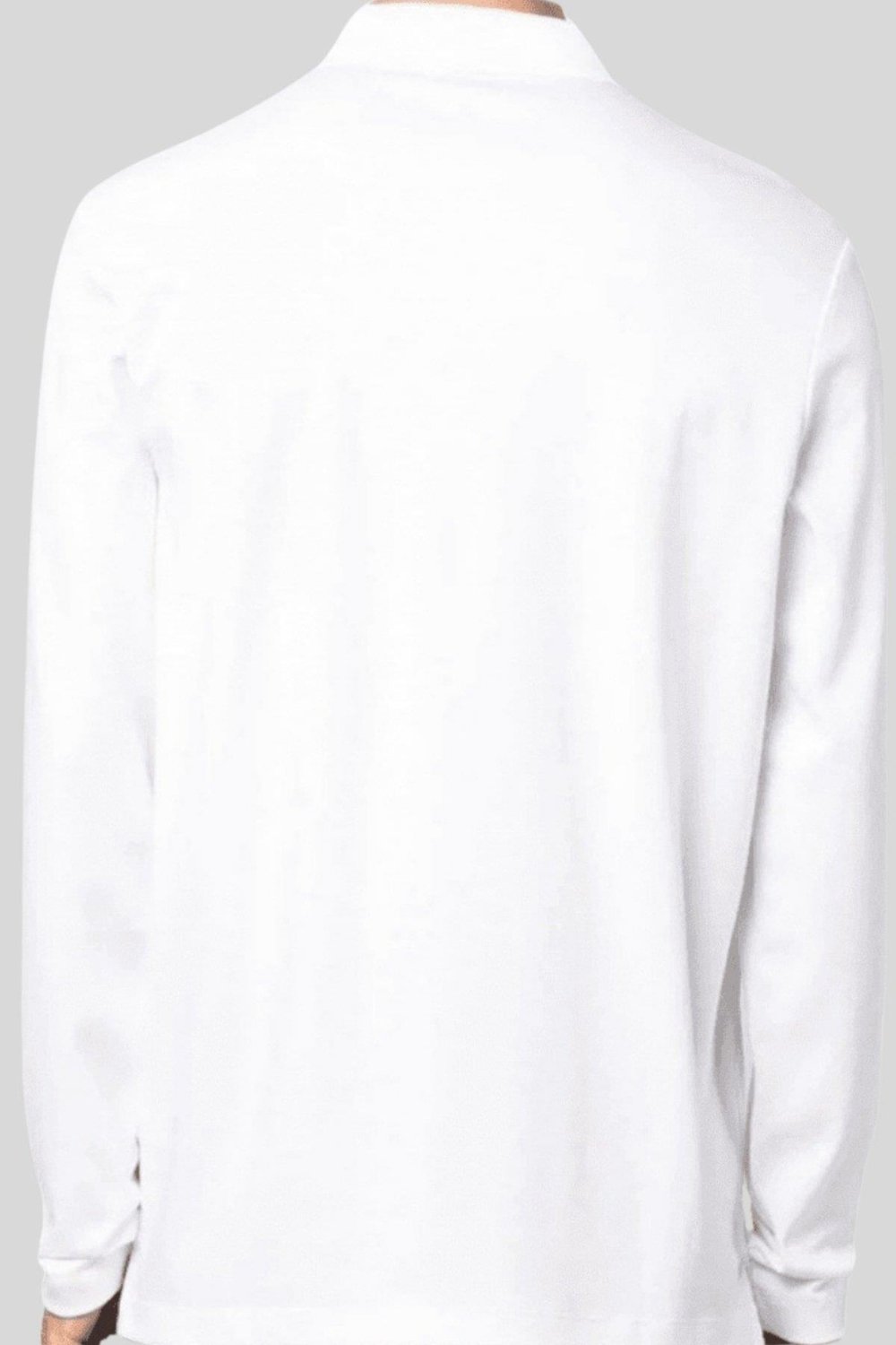 Boss Regular Fit Polo Yaka Sweatshirt Erkek Beyaz 100