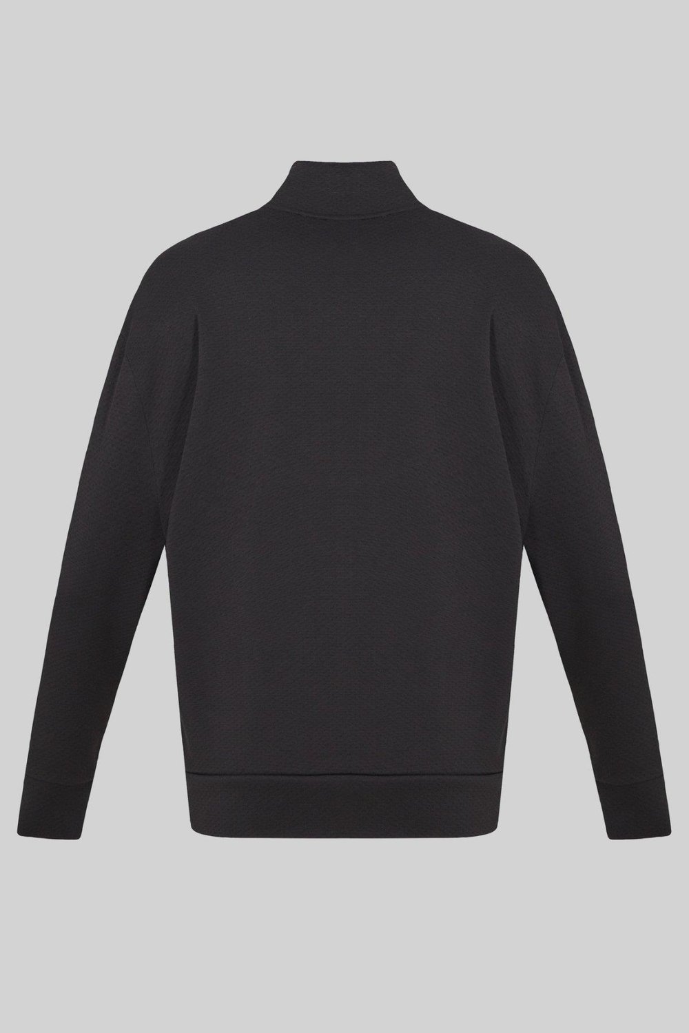 Boss Skarlkey Erkek Fermuarlı Sweatshirt Siyah 016