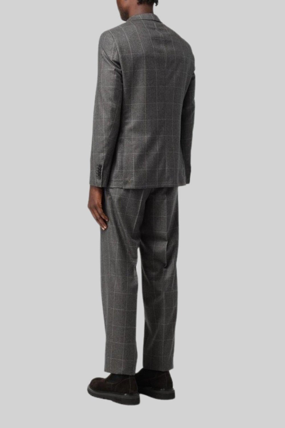 Boss Slim Fit 2 Li Erkek Takım Elbise Gri 030