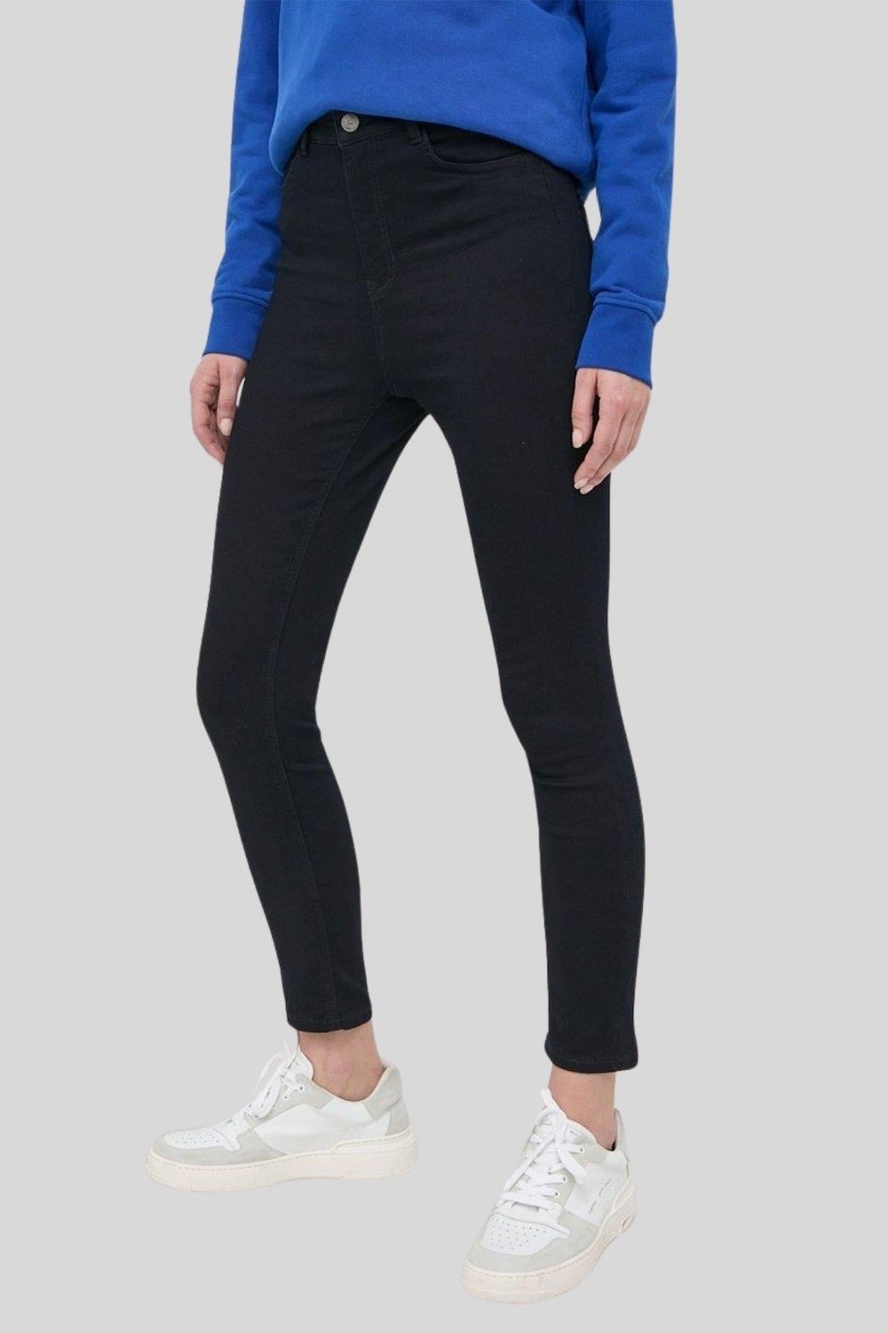 Boss Slim Fit Kadın Jean Pantolon Mavi 406