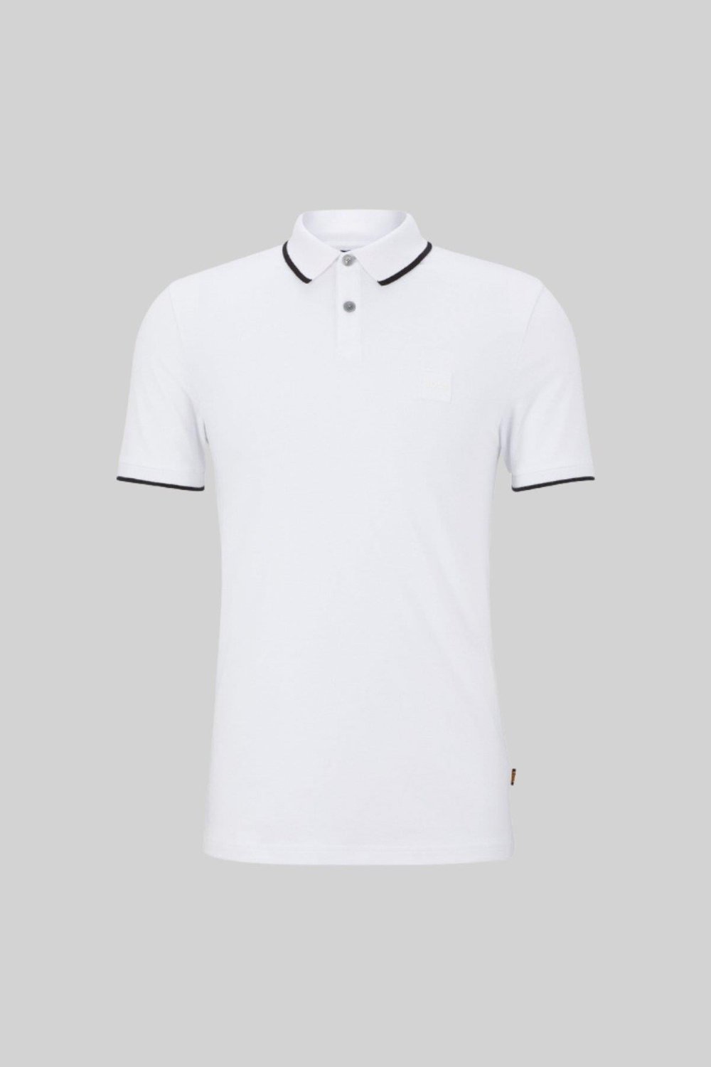 Boss Slim Fit Polo Yaka Erkek T-Shirt Beyaz 100
