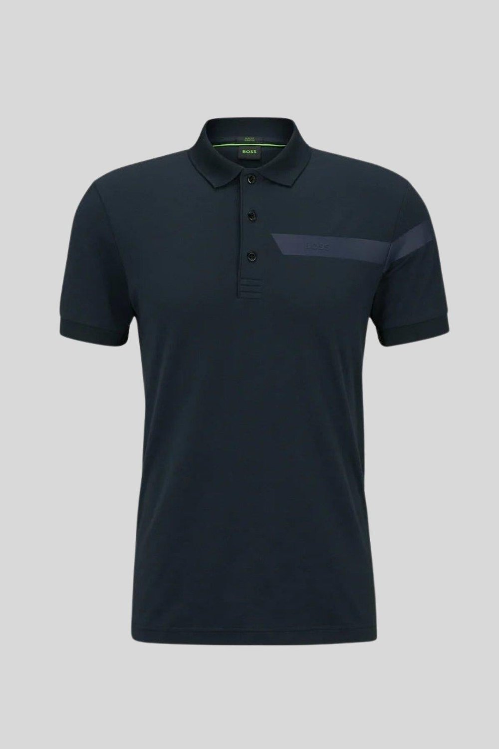 Boss Slim Fit  Polo Yaka Erkek T-Shirt Mavi 402