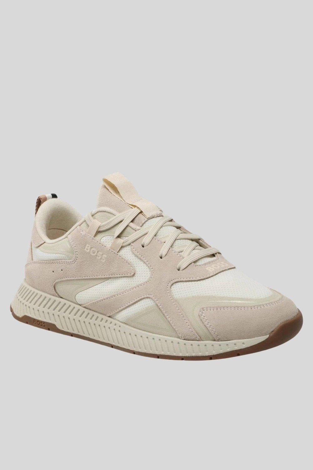 Boss Titanyum Erkek Sneaker Krem 131