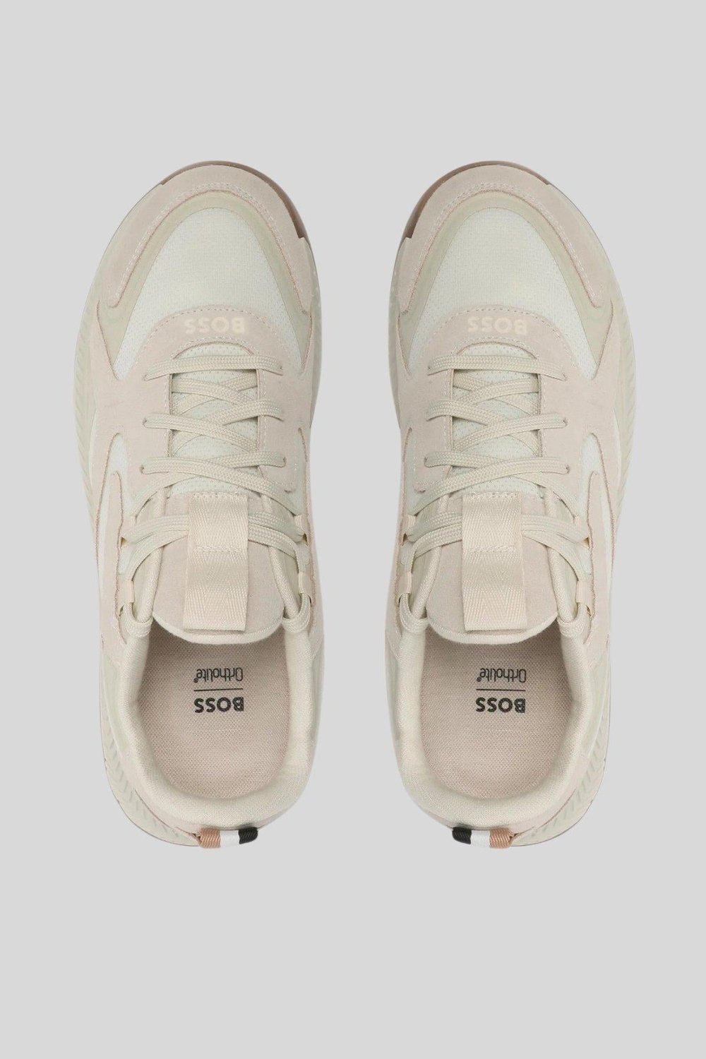 Boss Titanyum Erkek Sneaker Krem 131