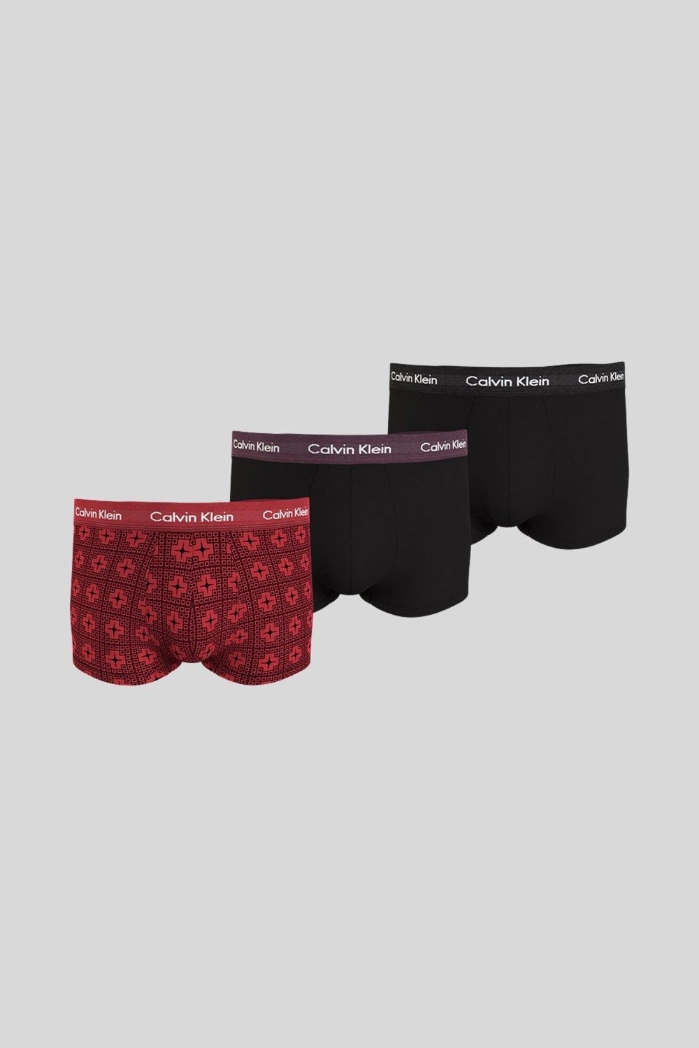 Calvin Klein Erkek 3lü Boxser Set Siyah